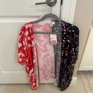 Red, White, and Blue Cover Up